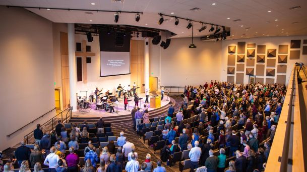 church lighting and visual display