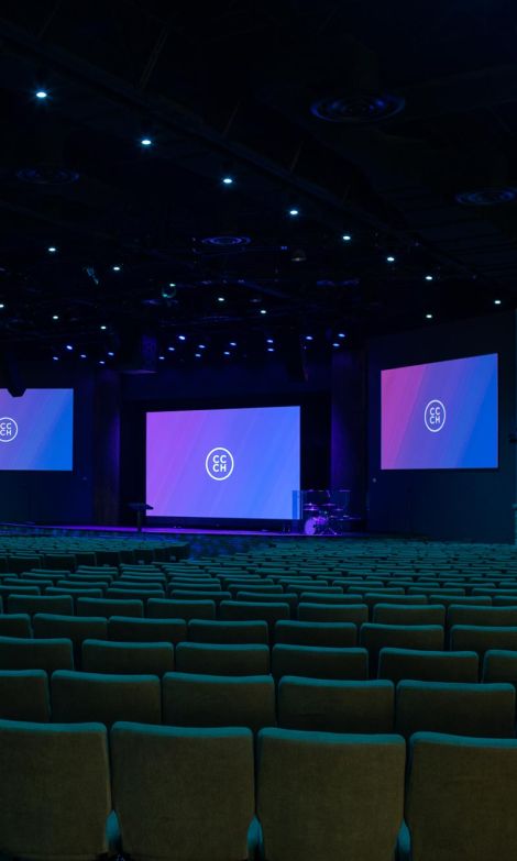church lighting and visual system design
