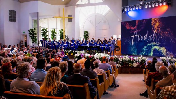 church lighting and visual display