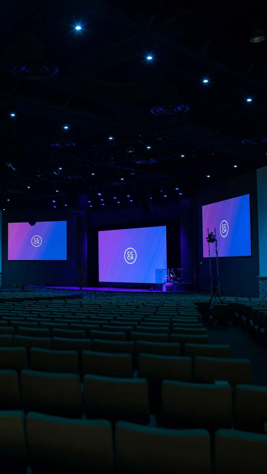 integrated sound and visual church systems