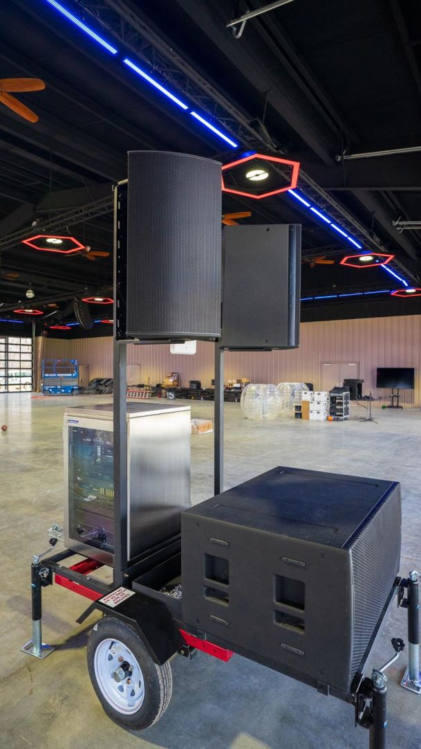 Speakers for sound system