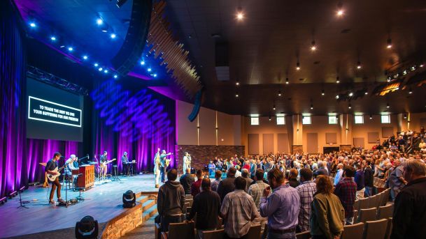 church lighting and visual display